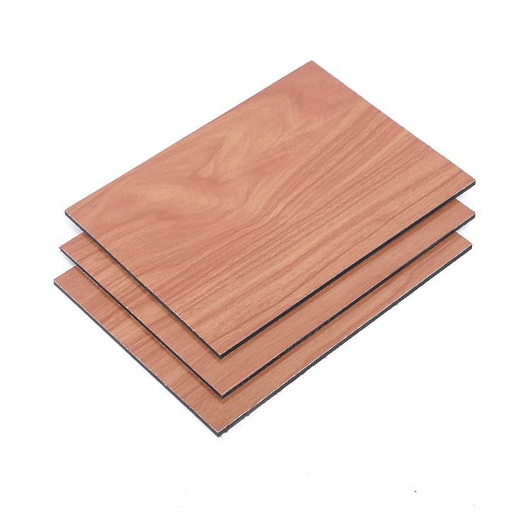 Single-side Wood Grain ACP Wall Cladding Kitchen Cabinet Single-side Wood Grain ACP Wall Cladding Kitchen Cabinet