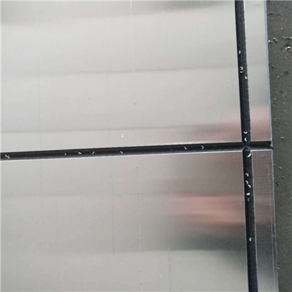 Tấm nhôm composite cắt rãnh uốn trang trí