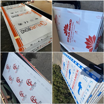 Tấm ốp tường bằng nhôm composite Dibond không thể phá vỡ